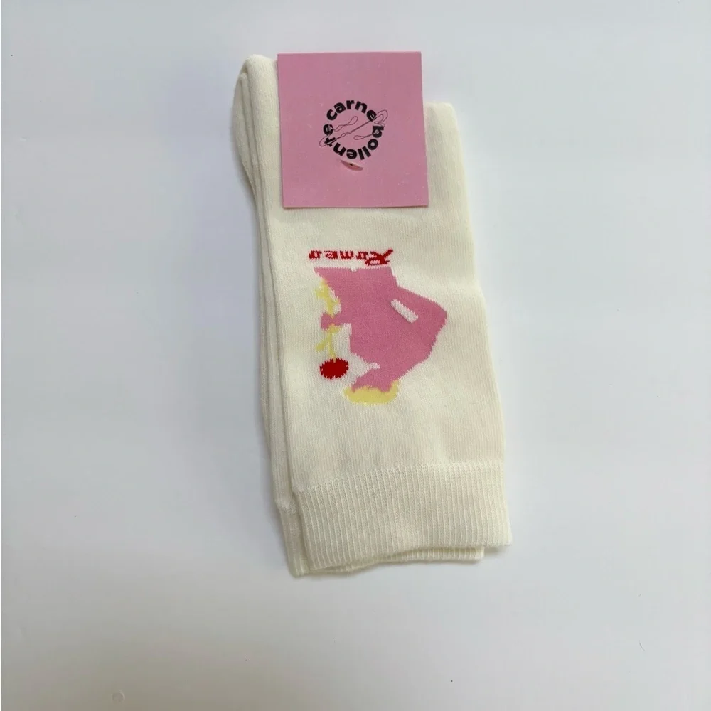NWT Carne Bollente Romeo Truly Felt Socks